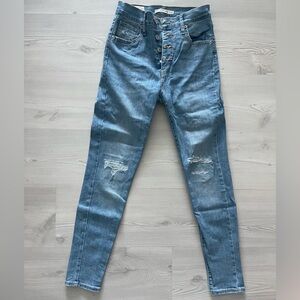 Levi's mile high super skinny jeans